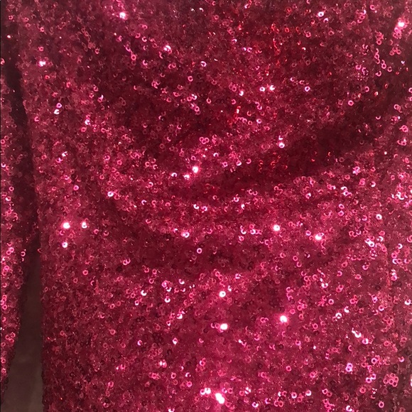 👗Hot Pink 💓one sleeve Homecoming/ cocktail dress - Picture 5 of 8